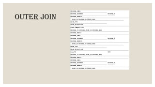 outer join
 