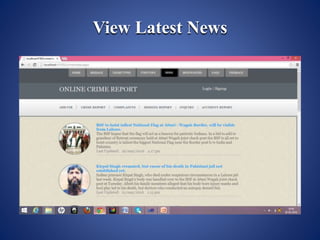 View Latest News
 