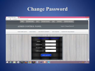 Change Password
 