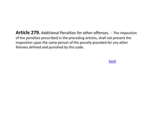 Crimes against personal liberty and security | PPTX