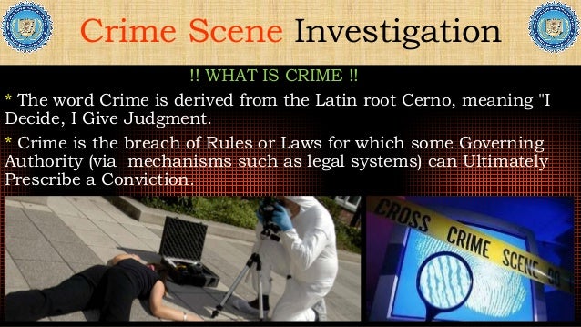 Importance Of Crime Scene Investigation