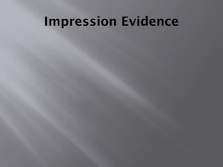Comprehensive Guide to Crime Scene Impression Evidence Collection and ...