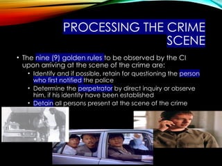 Crime Scene Processing and Crime Scene Response 1st part.pptx