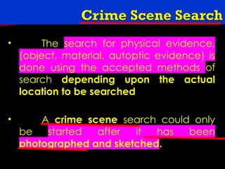 Crime Scene Processing and Crime Scene Response 1st part.pptx