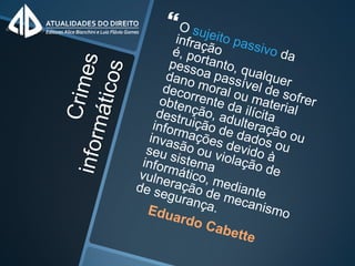 Crimes informáticos