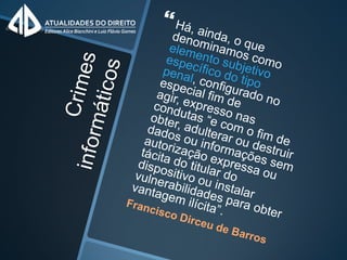 Crimes informáticos