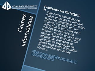 Crimes informáticos