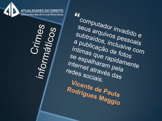 Crimes informáticos