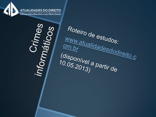 Crimes informáticos