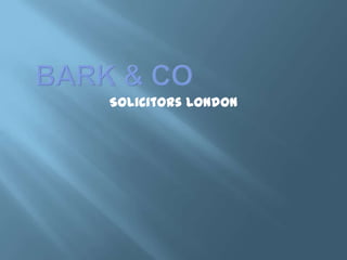 Solicitors London
 