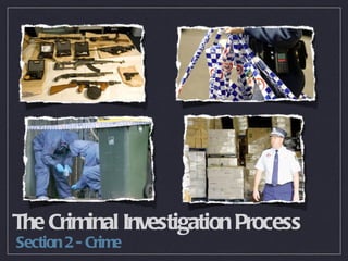 The Criminal Investigation Process ,[object Object]