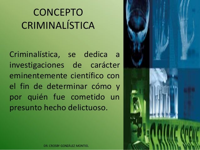 Criminalistica