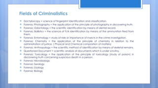 CRIMINALISTICS REVIEW COURSEpppppppppptx | PPTX