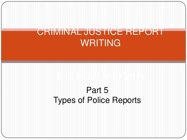 Writing service criminal justice