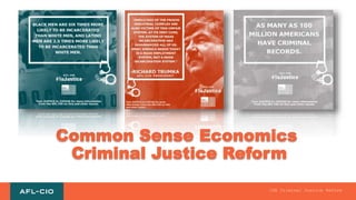 Common Sense Economics
Criminal Justice Reform
CSE Criminal Justice Reform
 