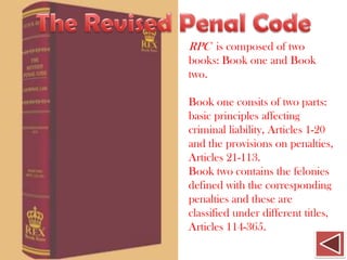 Criminal Law: Means of Social Control | PPTX