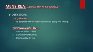 INTRODUCTION TO CRIMINAL LAW | PDF