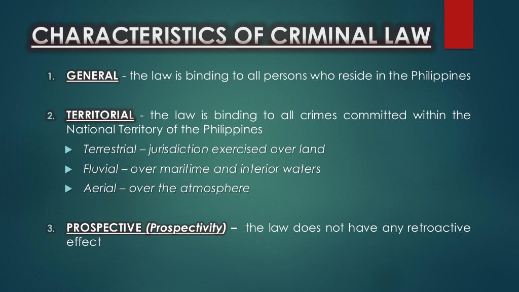 INTRODUCTION TO CRIMINAL LAW