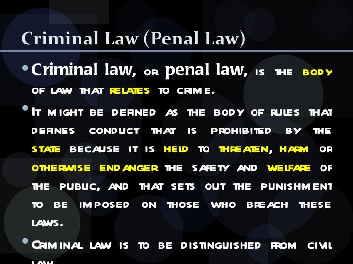 Criminal Law 2