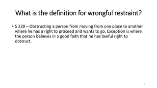 Criminal Law Flashcards