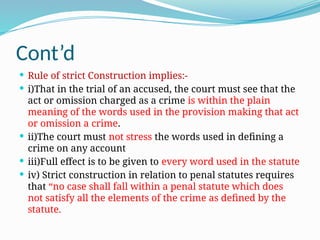 Comprehensive Overview of Criminal Law Principles and Ethiopian Legal ...