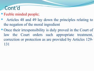 Comprehensive Overview of Criminal Law Principles and Ethiopian Legal ...