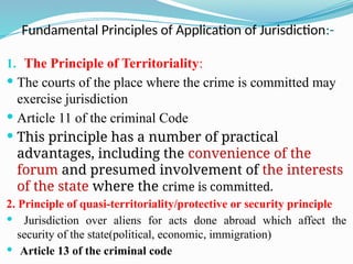 Comprehensive Overview of Criminal Law Principles and Ethiopian Legal ...