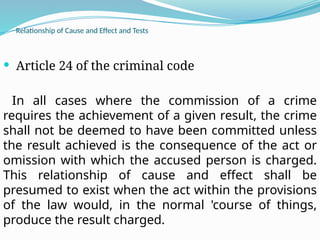 Comprehensive Overview of Criminal Law Principles and Ethiopian Legal ...