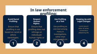 CRIMINAL PROFILING IN CRIMINOLY DEPARTMENTpptx | PPTX