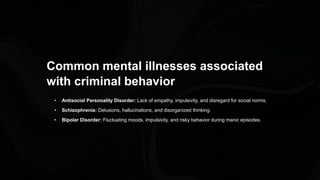 Criminal Psychology Powerpoint Presentation Pptx