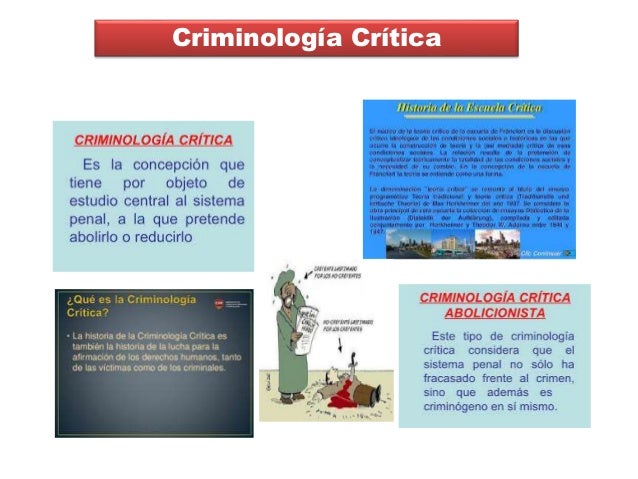 Criminología crítica