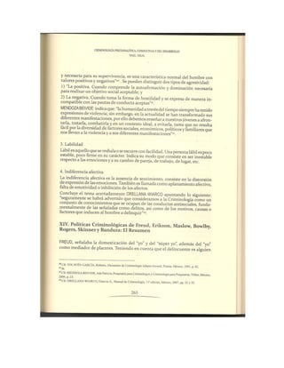 Criminología psicoanalítica