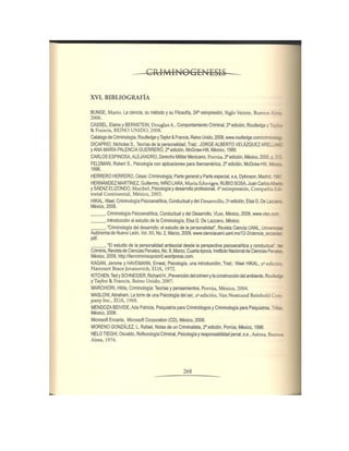 Criminología psicoanalítica