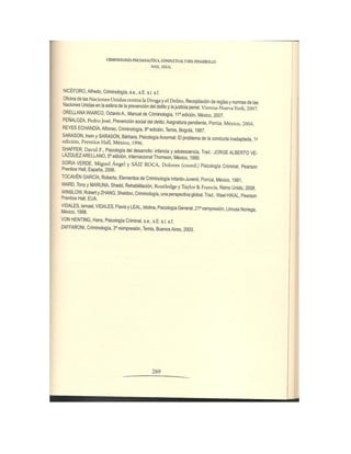 Criminología psicoanalítica