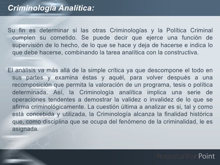 Criminologia