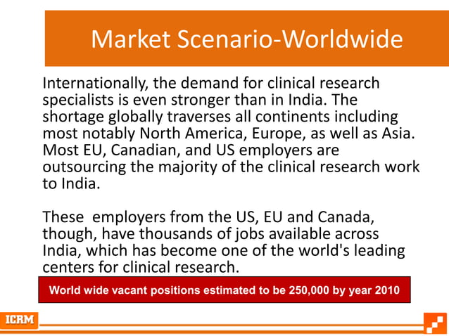 Opportunities In Clinical Research PPT