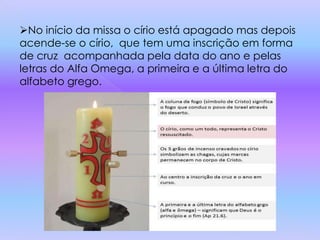 Círio Pascal | PPTX