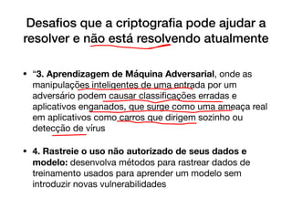Criptografia como aliado