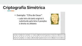 Criptografia Simétrica
 