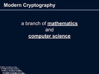 Introduction to Cryptography | PPT