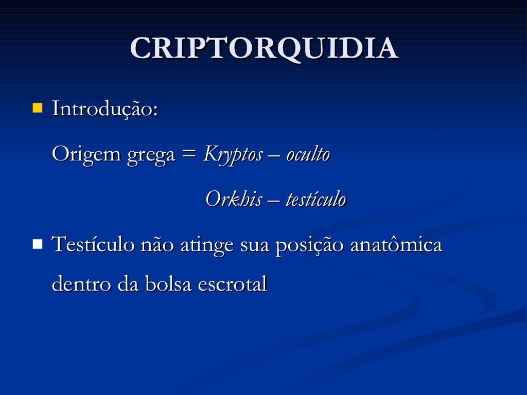 Criptorquidia