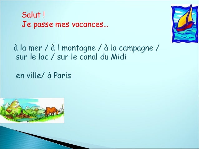 Ecrire Une Carte Postale