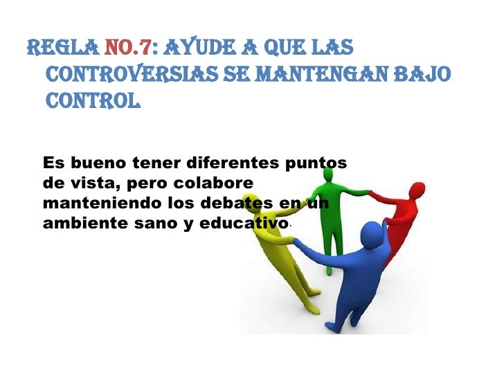 Resultado de imagen para 10 reglas basicas de netiqueta regla 7
