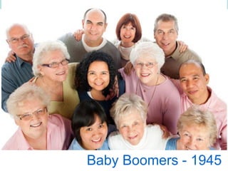 Baby Boomers - 1945
 