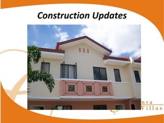 Construction  Updates
 