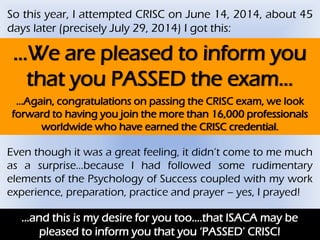 CRISC Tests