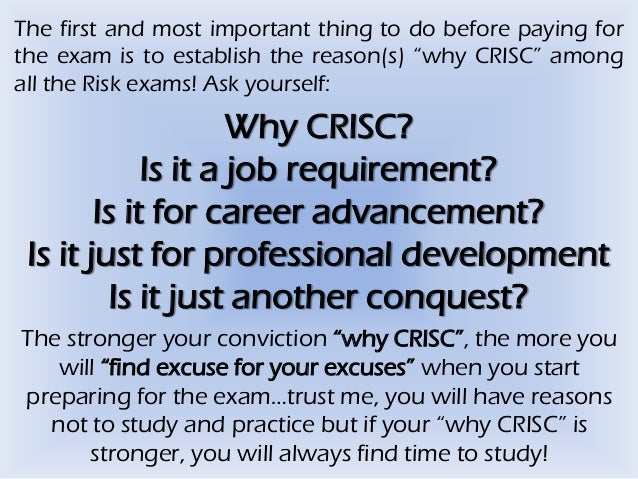 CRISC Zertifizierungsantworten