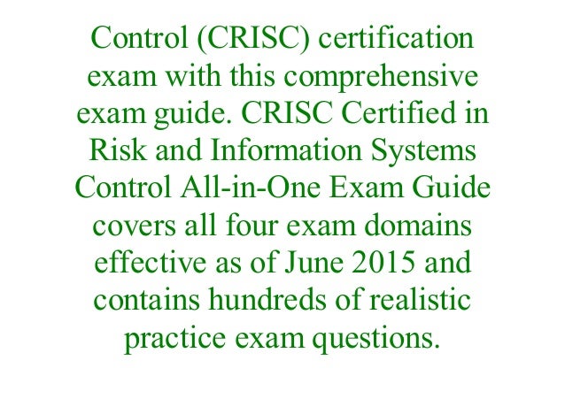 CRISC Testantworten