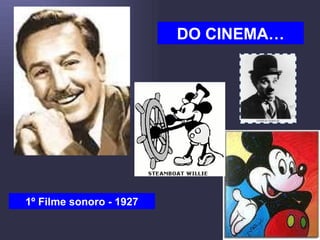 DO CINEMA… 1º Filme sonoro - 1927 