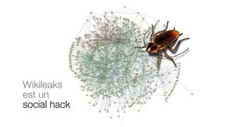 Wikileaks
est un
social hack
 